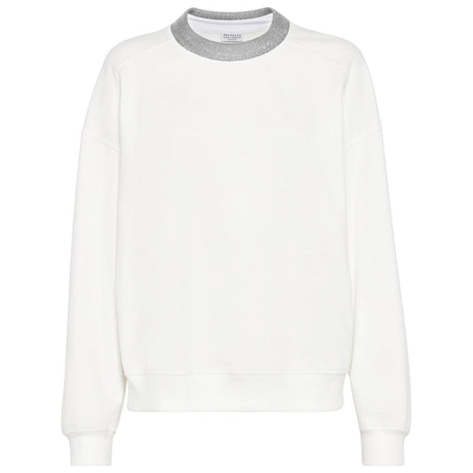 Brunello Cucinelli Sweaters White Topwear Brunello Cucinelli