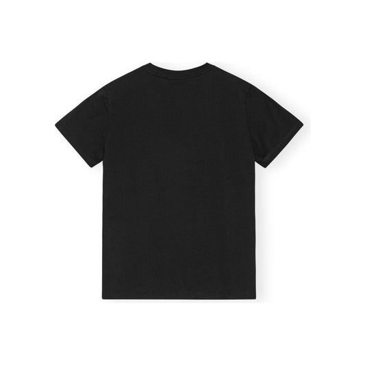 GANNI T-shirts and Polos Black Topwear Ganni