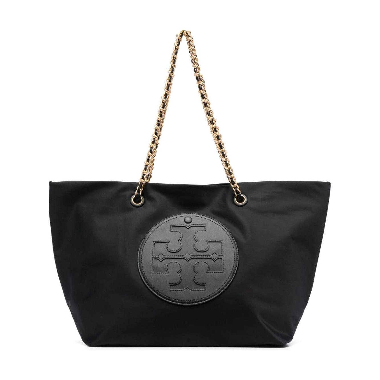 Tory Burch  fabric and chain-link top handles Bag Shopper Tory Burch