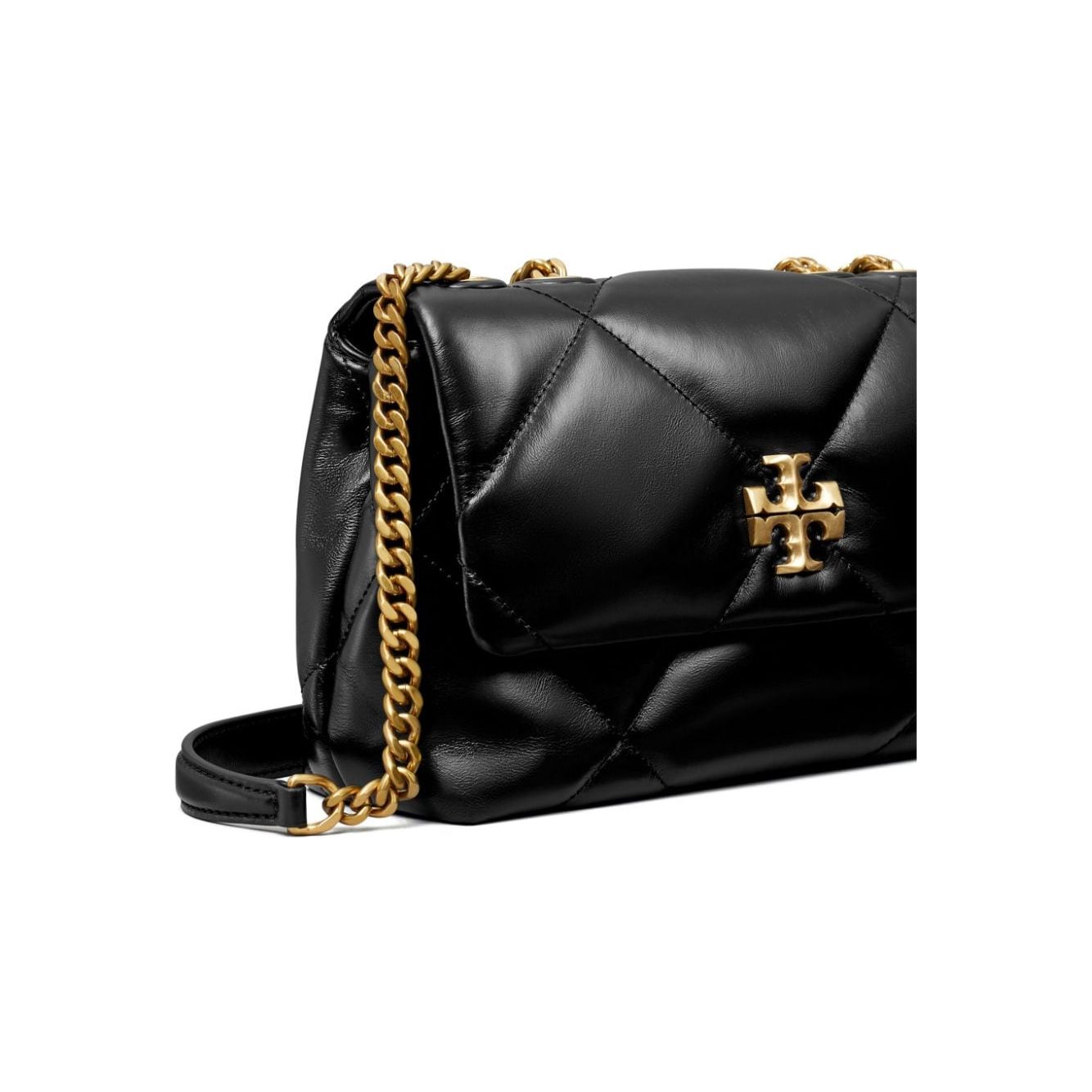 Tory Burch black nappa leather diamond quilting Bag Shoulder Tory Burch