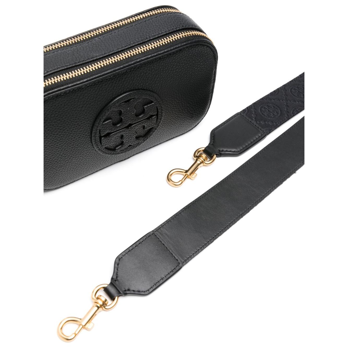 Tory Burch black calf leather grained Bag Shoulder Tory Burch