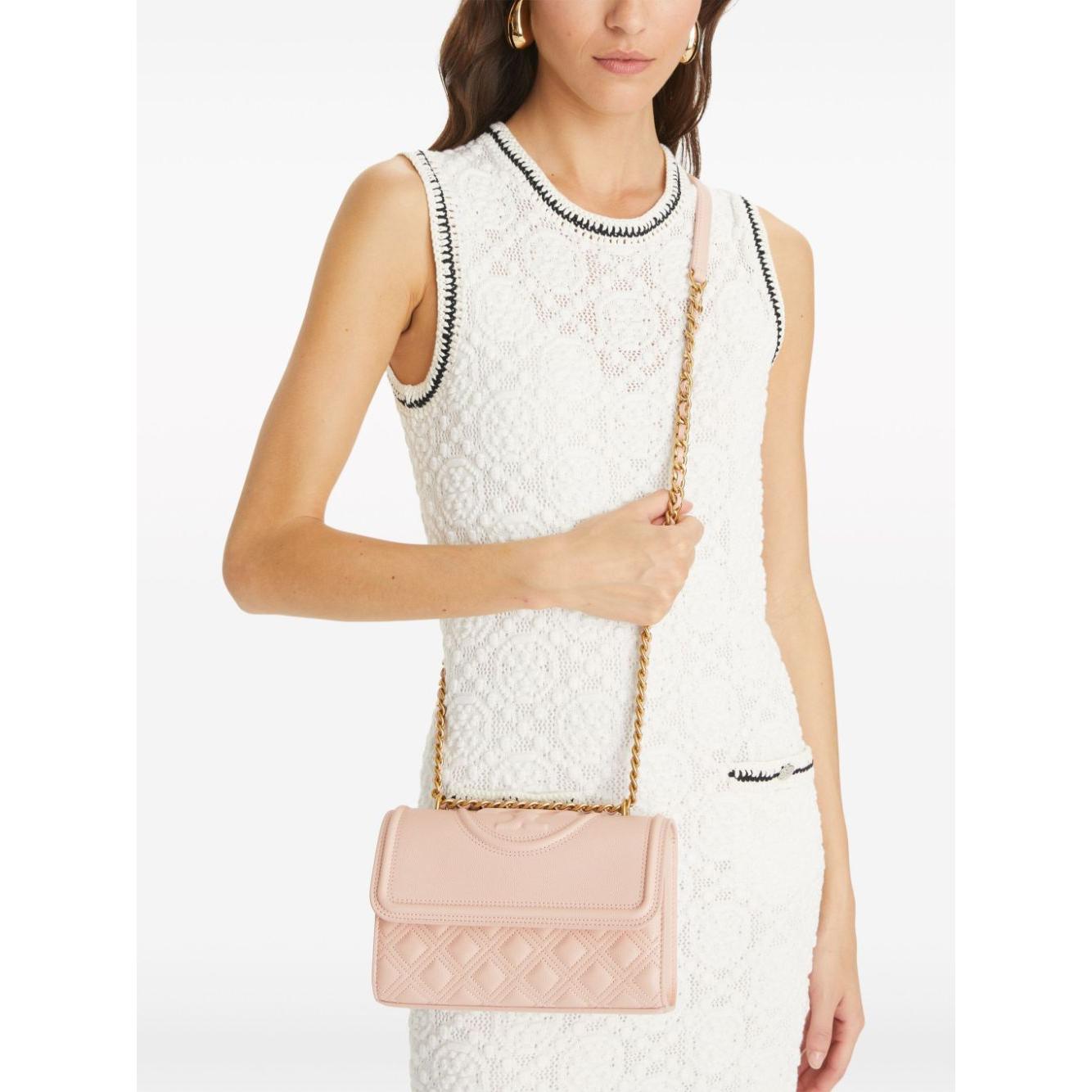 Tory Burch powder dawn leather diamond quilting Bag Shoulder Tory Burch