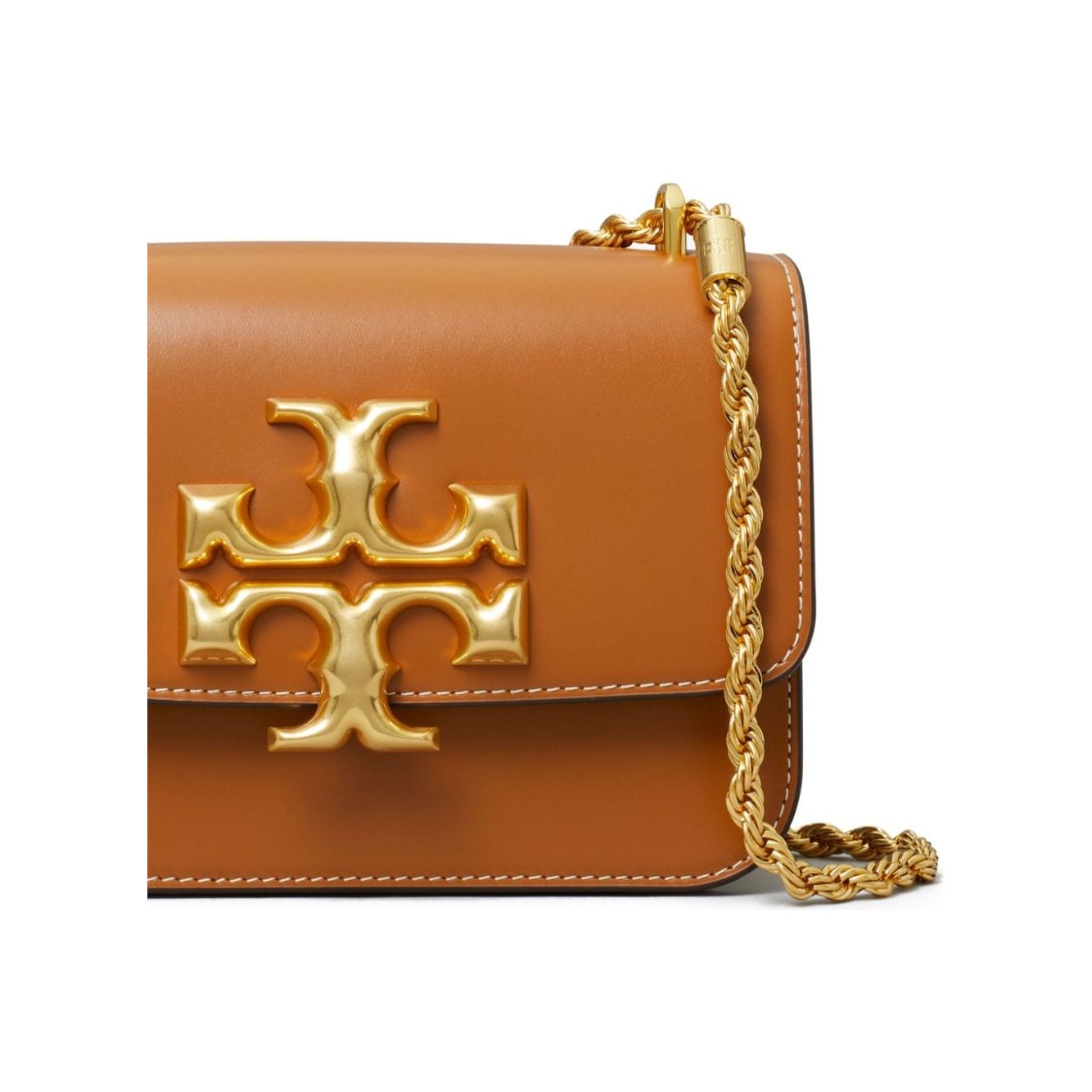 Tory Burch cognac brown leather Bag Shoulder Tory Burch