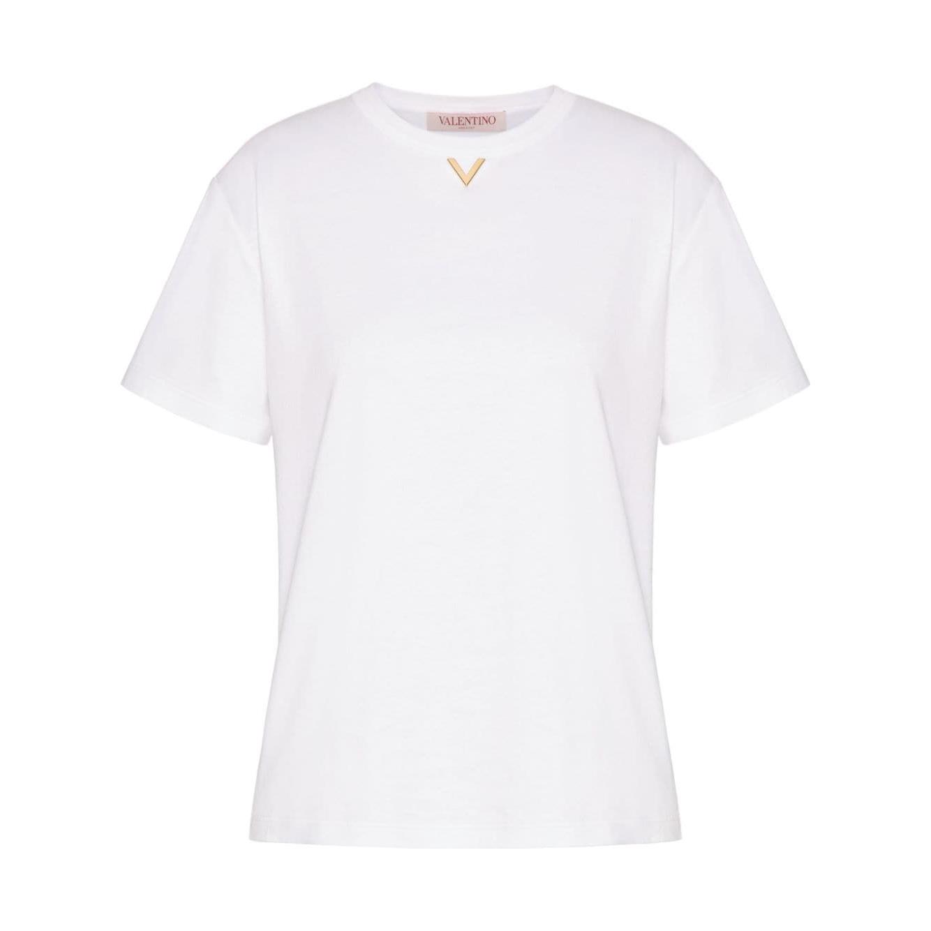 Valentino T-shirts and Polos White