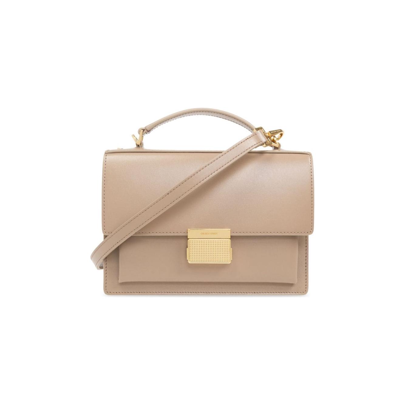 Golden Goose beige calf leather square body Bags Handbag Golden Goose