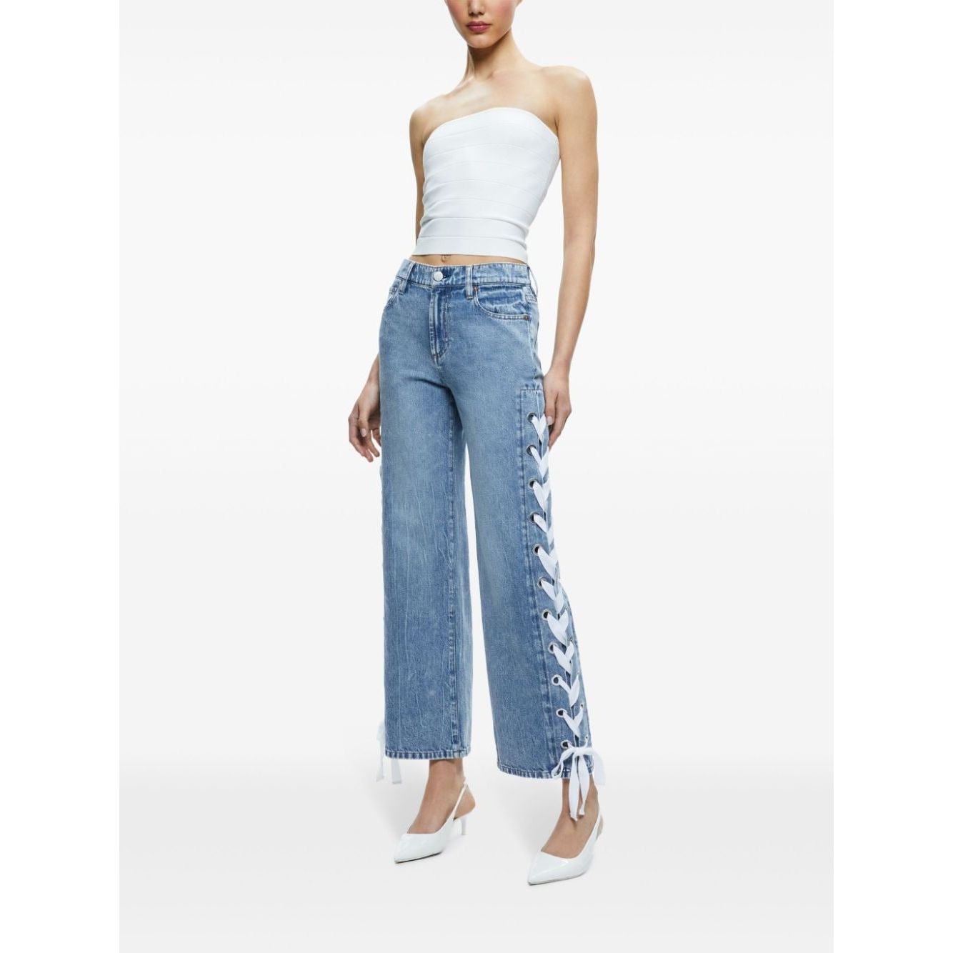 Alice + Olivia Jeans Blue Jeans Alice + Olivia