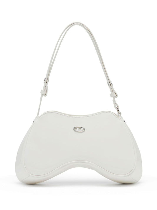 Diesel faux leather Bag White