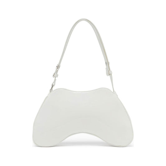 Diesel white faux leather smooth grain shoulder bag Shoulder Diesel