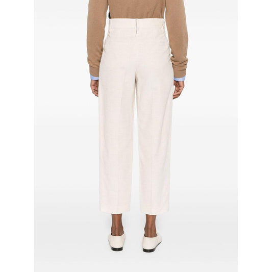 Brunello Cucinelli Trousers Ivory Trousers Brunello Cucinelli