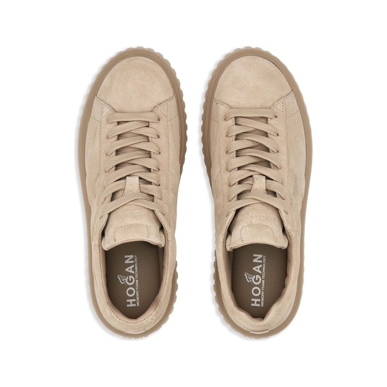 HOGAN PRE light brown suede panelled design Sneakers Sneakers Hogan Pre