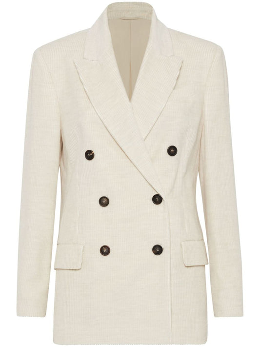 Brunello Cucinelli Jackets Ivory