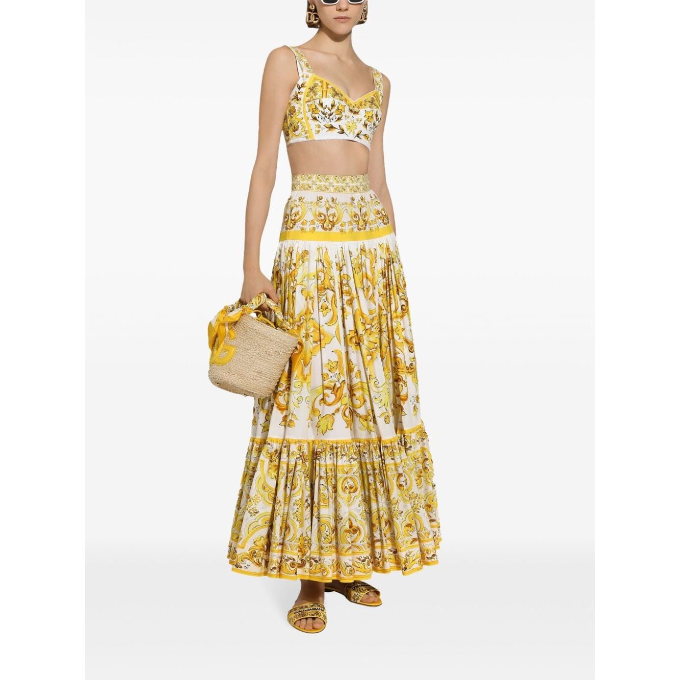 Dolce & Gabbana Skirts Yellow Skirts Dolce & Gabbana