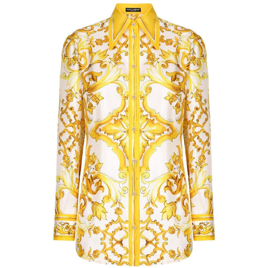 Dolce & Gabbana Shirts Yellow Shirts Dolce & Gabbana