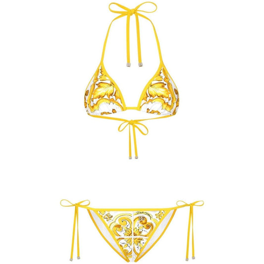 Dolce & Gabbana Sea clothing Yellow Beachwear & underwear Dolce & Gabbana