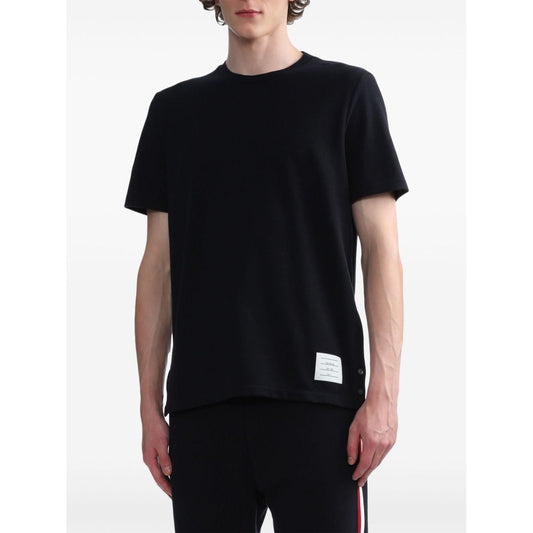 Thom Browne T-shirts and Polos Blue Topwear Thom Browne