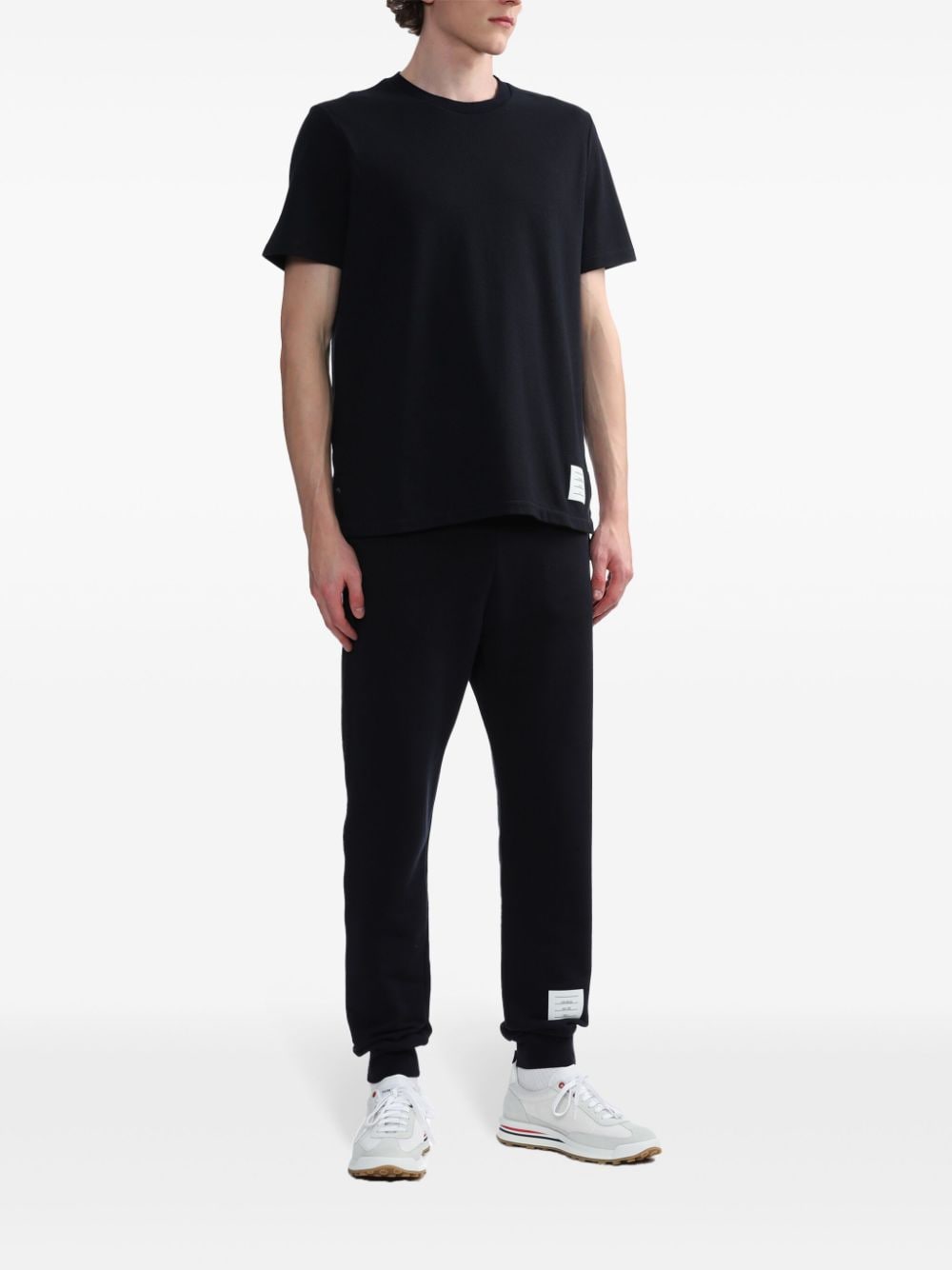 Thom Browne T-shirts and Polos Blue Topwear Thom Browne