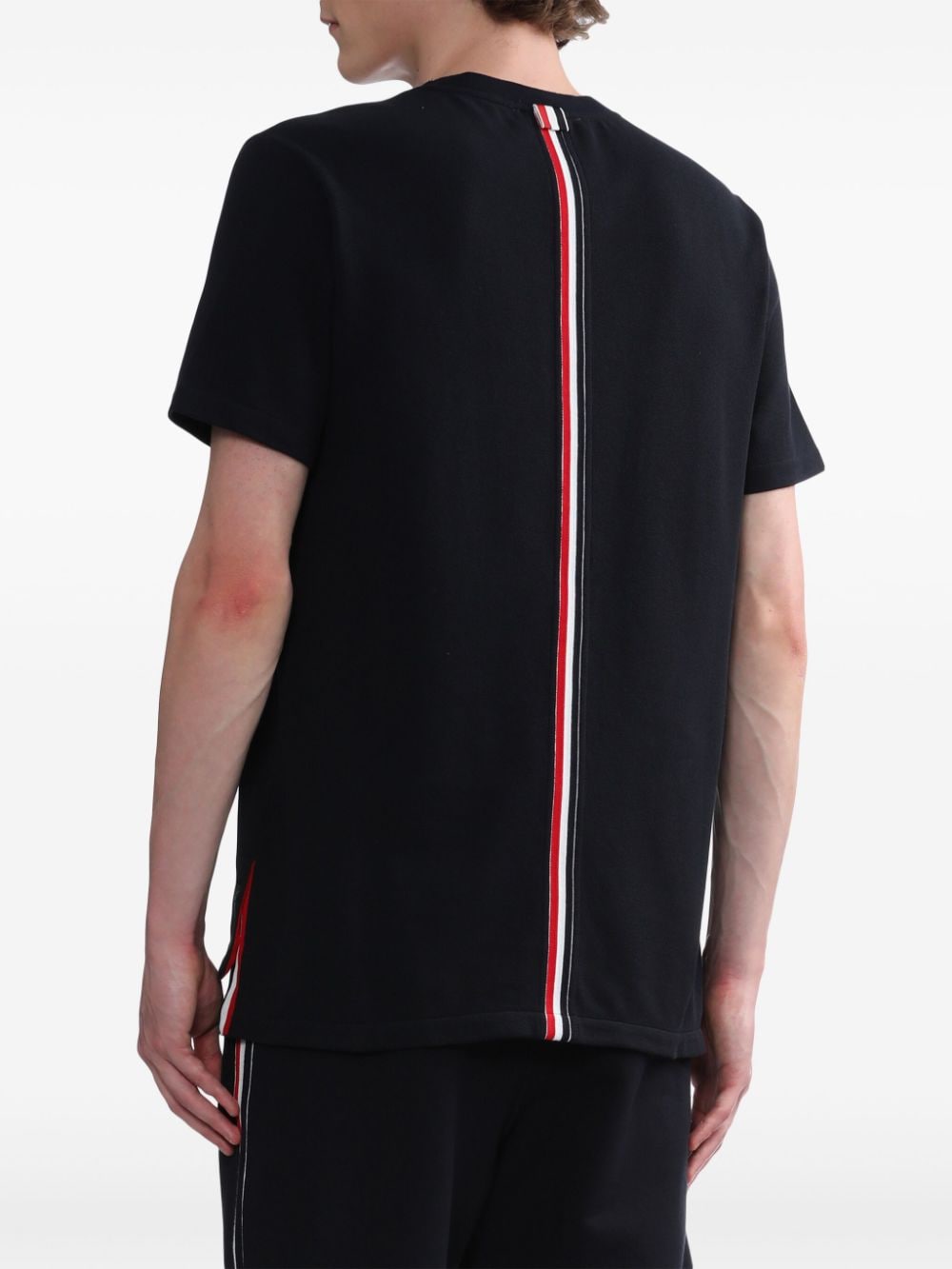 Thom Browne T-shirts and Polos Blue Topwear Thom Browne