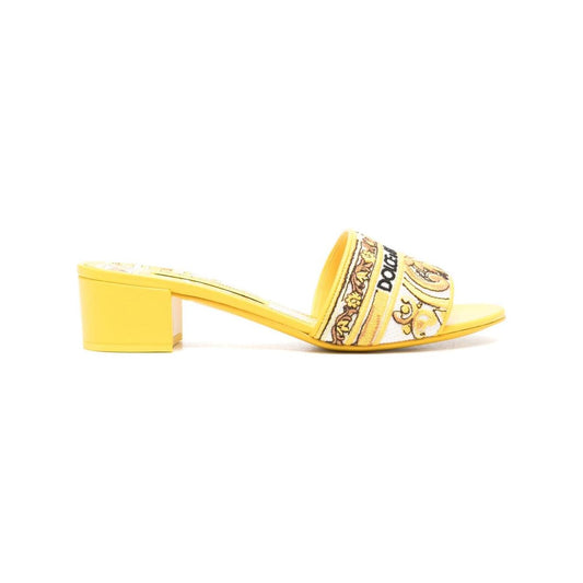 Dolce & Gabbana Sandals Yellow Sandals Dolce & Gabbana