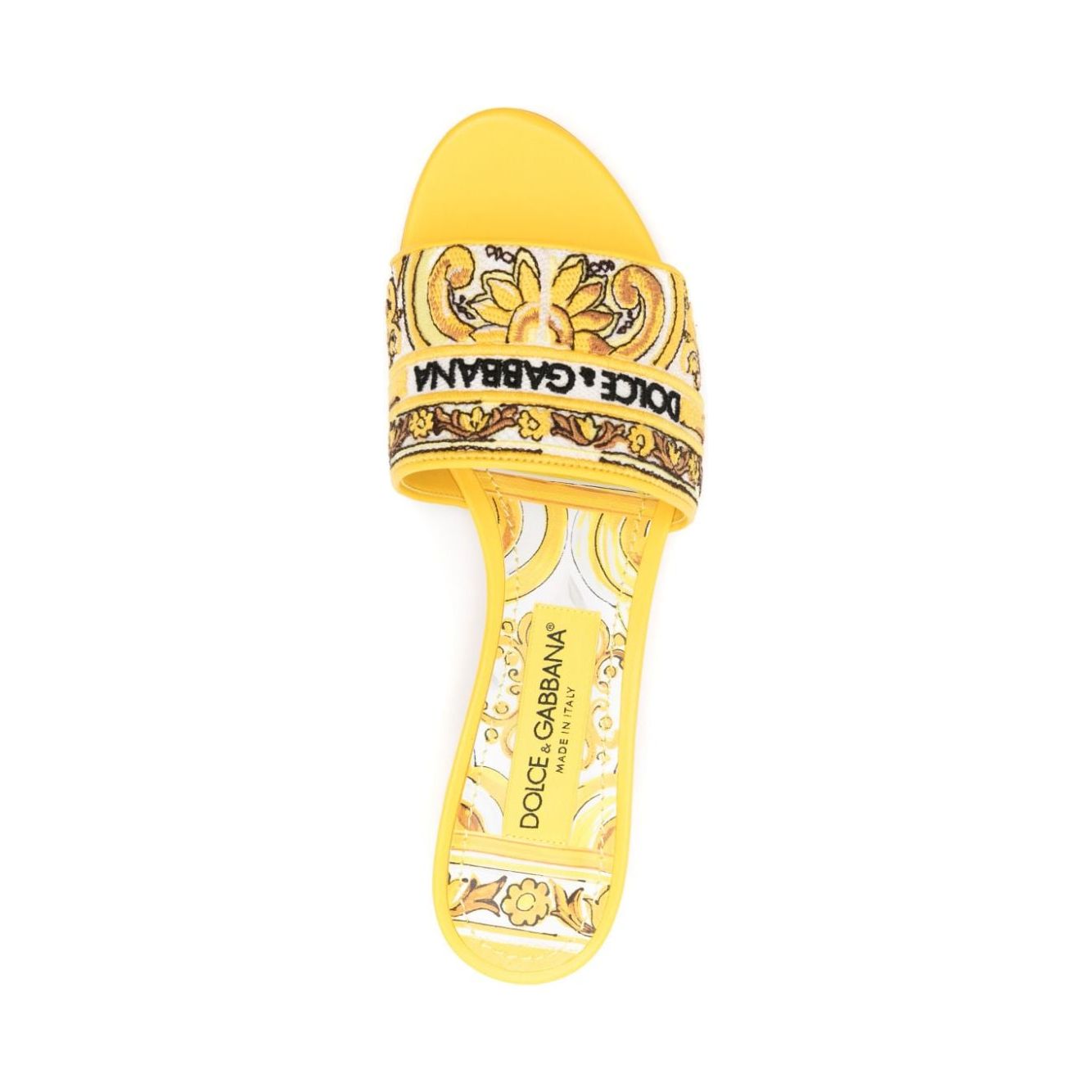 Dolce & Gabbana Sandals Yellow Sandals Dolce & Gabbana