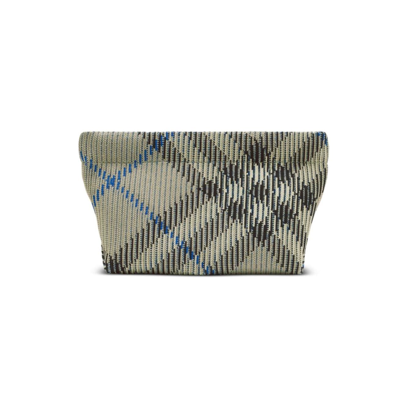 Burberry cotton blend check pattern Bags Beige Clutches Burberry