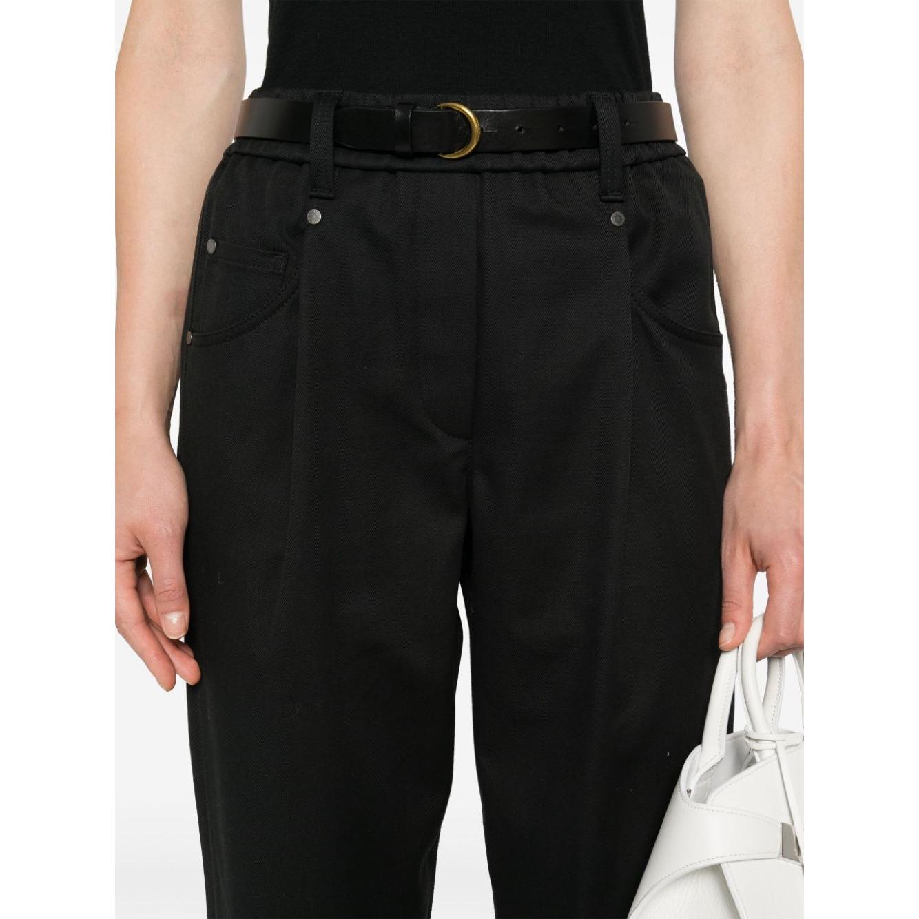 Brunello Cucinelli Trousers Black Trousers Brunello Cucinelli