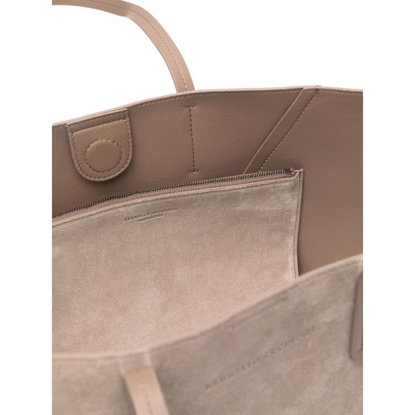 Brunello Cucinelli Bags.. Grey Shopper Brunello Cucinelli