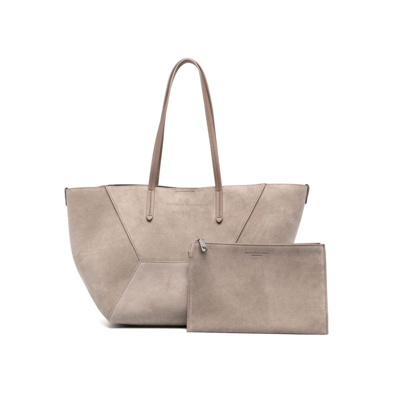 Brunello Cucinelli Bags.. Grey Shopper Brunello Cucinelli