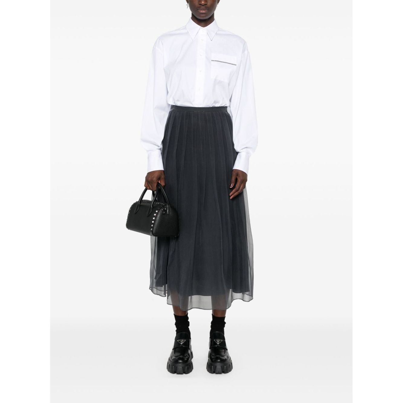 Brunello Cucinelli Skirts Black Skirts Brunello Cucinelli