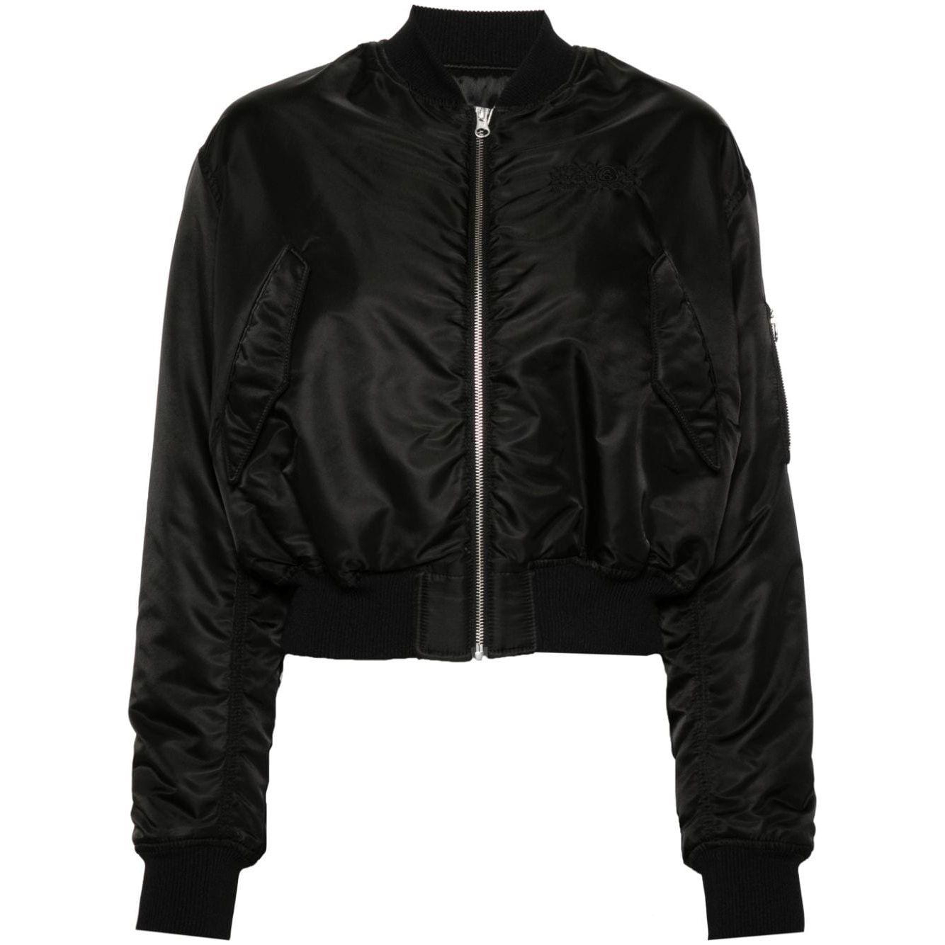 MM6 Maison Margiela Coats Black Jackets MM6 Maison Margiela