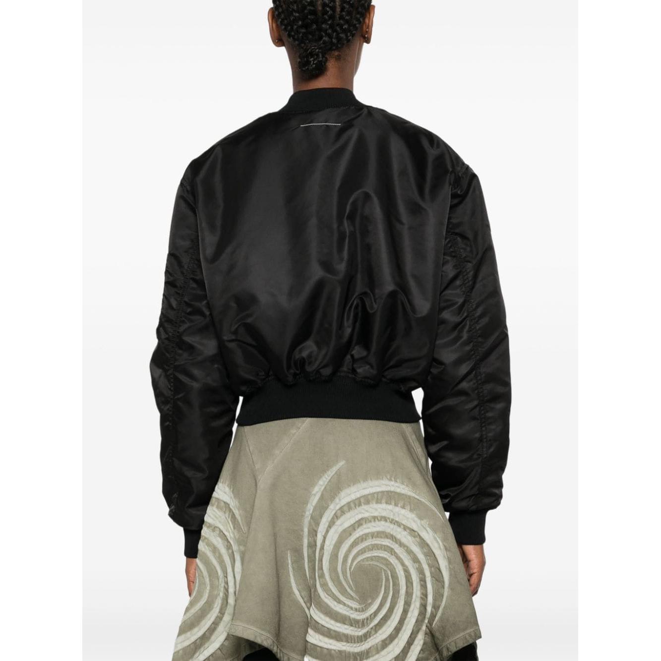 MM6 Maison Margiela Coats Black Jackets MM6 Maison Margiela