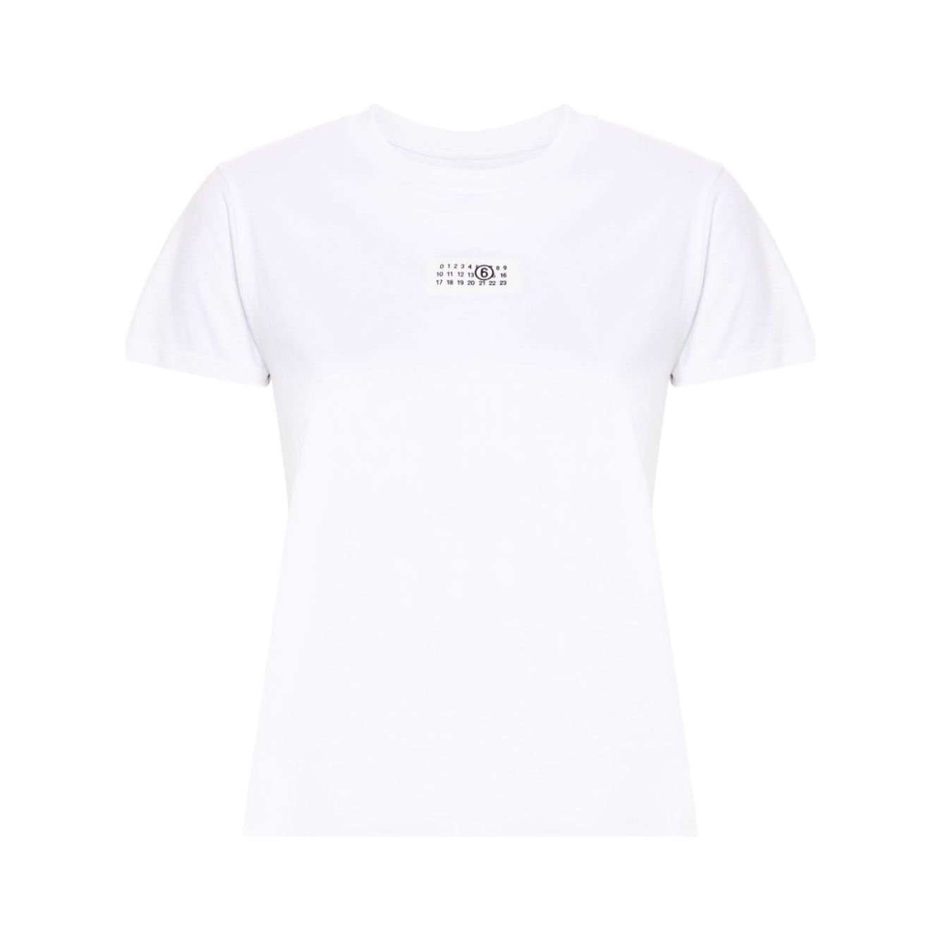 MM6 Maison Margiela T-shirts and Polos White Topwear MM6 Maison Margiela