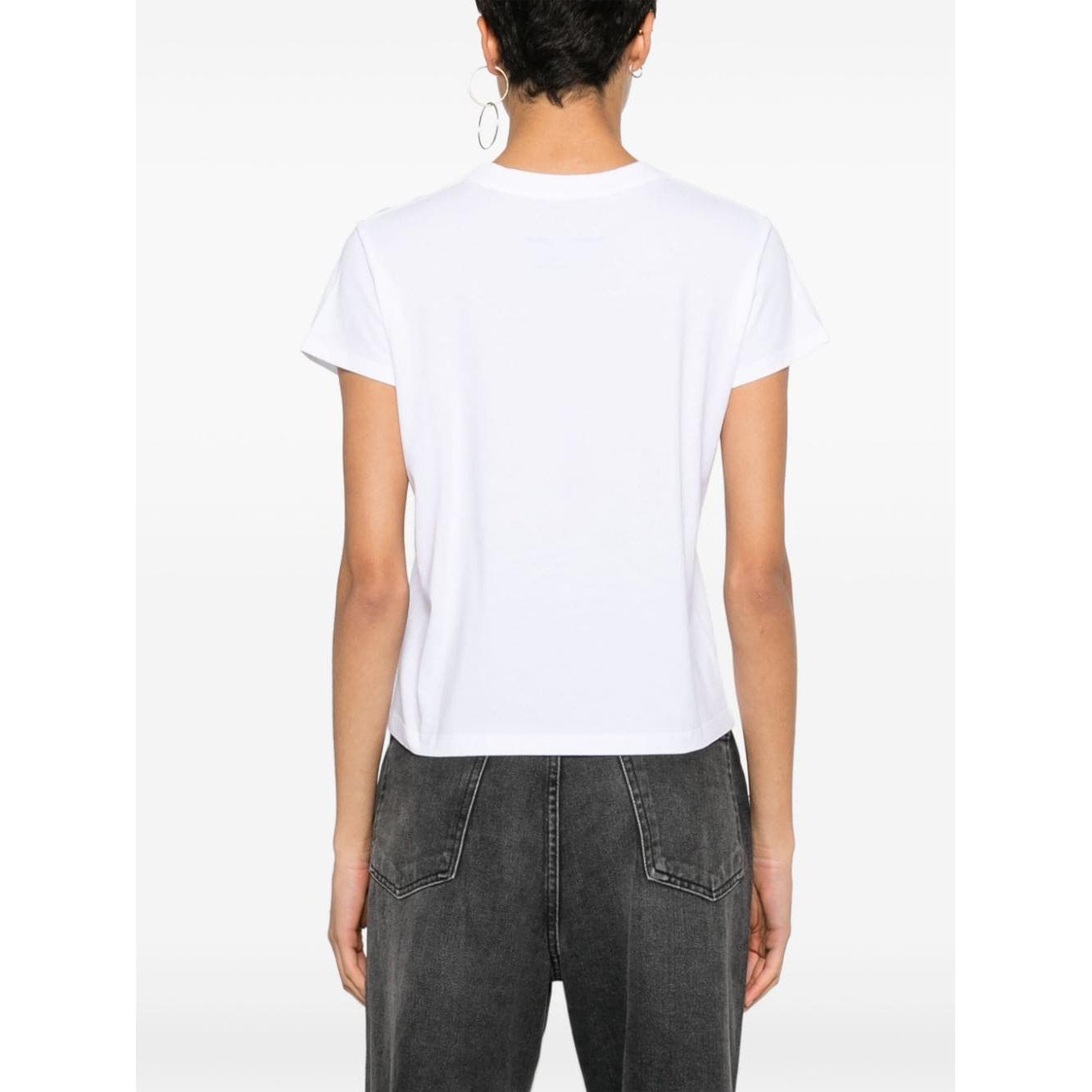 MM6 Maison Margiela T-shirts and Polos White Topwear MM6 Maison Margiela