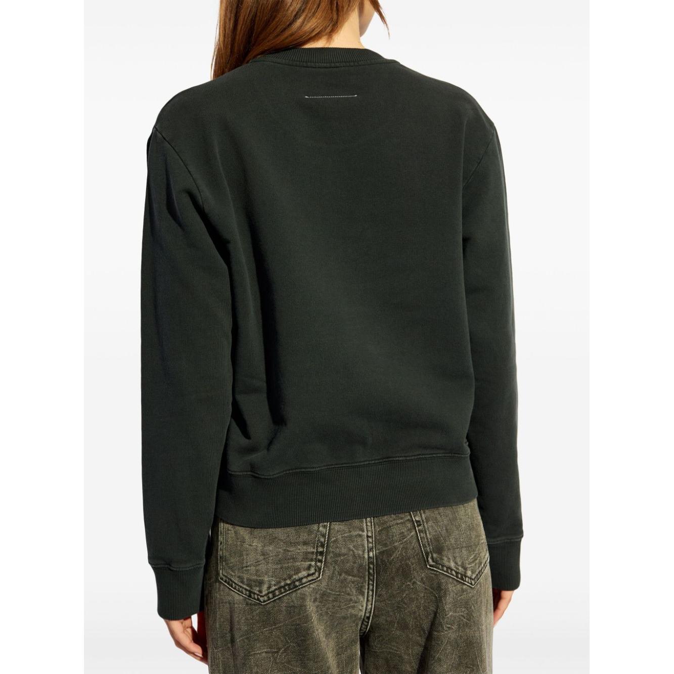 MM6 Maison Margiela Sweaters Black Topwear MM6 Maison Margiela