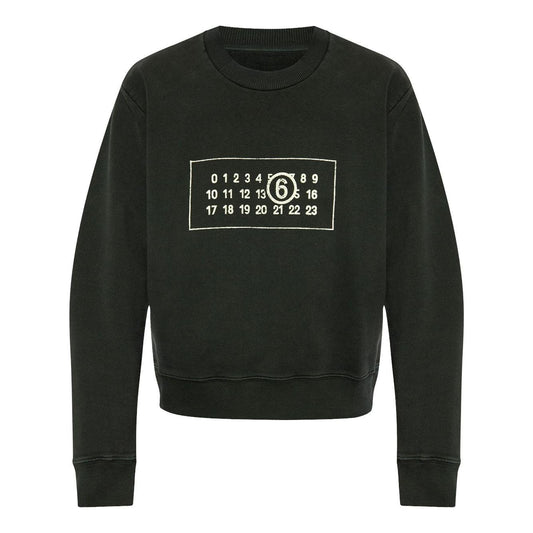 MM6 Maison Margiela Sweaters Black Topwear MM6 Maison Margiela