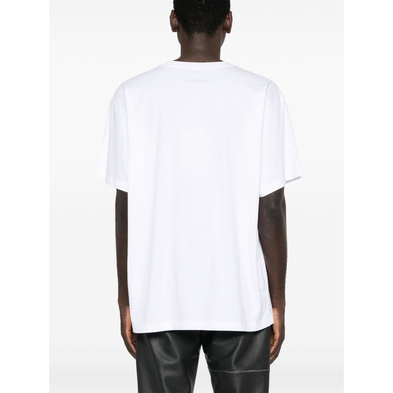 MM6 Maison Margiela T-shirts and Polos White Topwear MM6 Maison Margiela