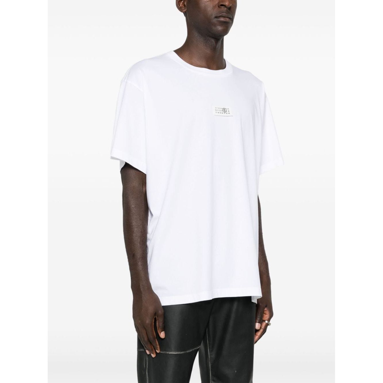 MM6 Maison Margiela T-shirts and Polos White Topwear MM6 Maison Margiela