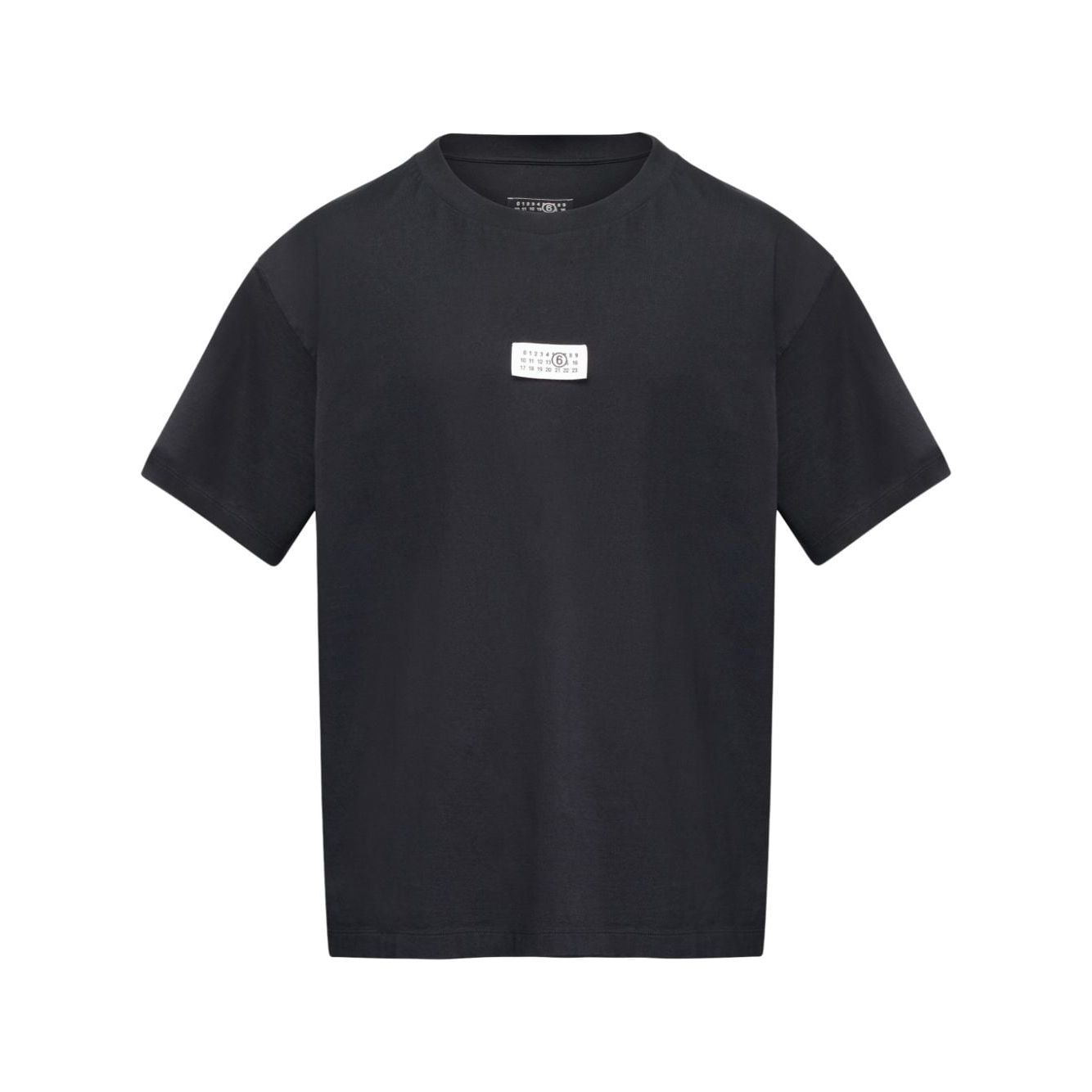 MM6 Maison Margiela T-shirts and Polos Black Topwear MM6 Maison Margiela