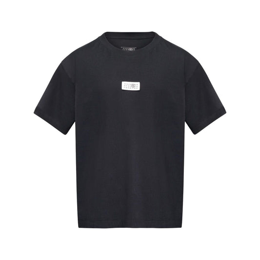 MM6 Maison Margiela T-shirts and Polos Black Topwear MM6 Maison Margiela