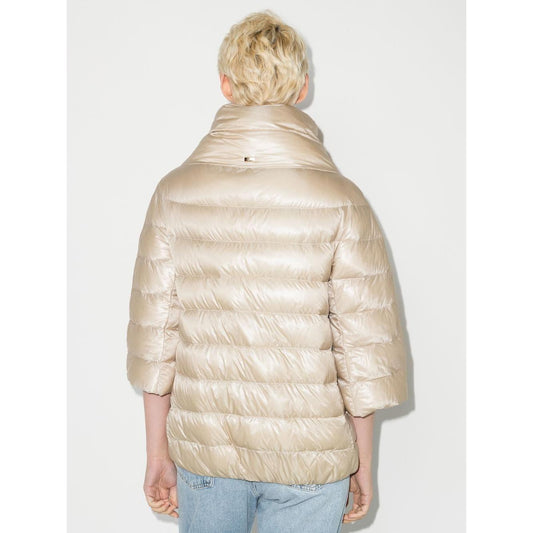 Herno Coats Beige Jackets Herno