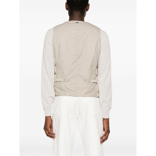 Herno Jackets Beige Vests Herno