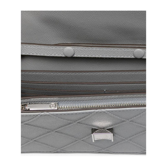 Tory Burch slate grey calf leather diamond pattern Bag Clutches Tory Burch