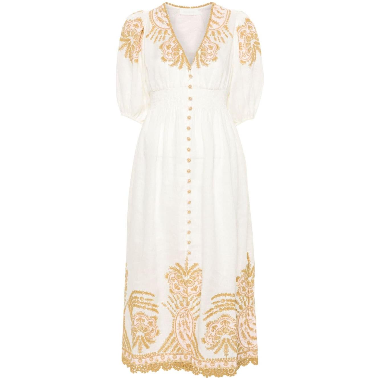 Zimmermann Dresses Beige