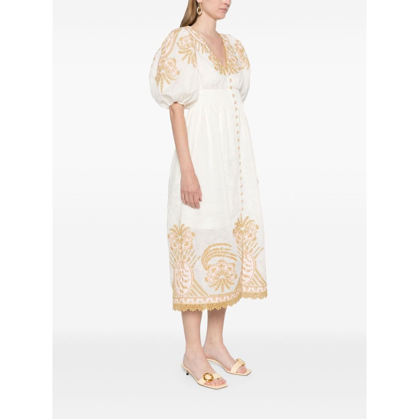 Zimmermann Dresses Beige