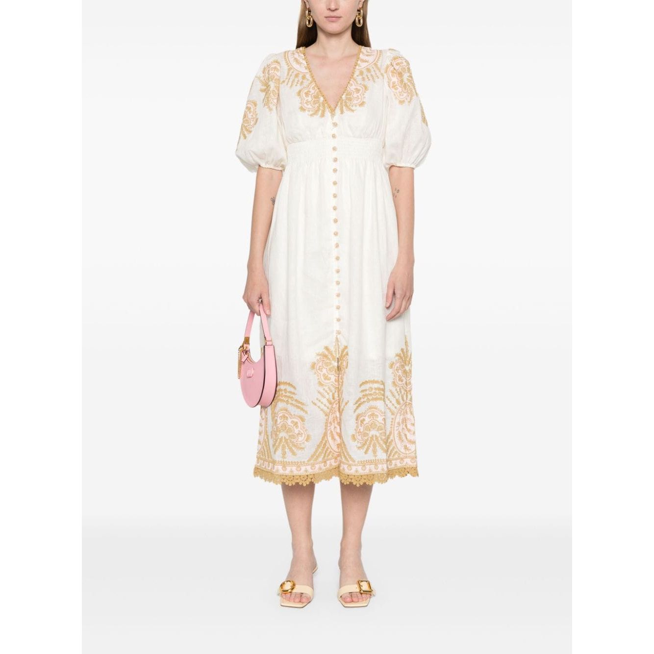 Zimmermann Dresses Beige