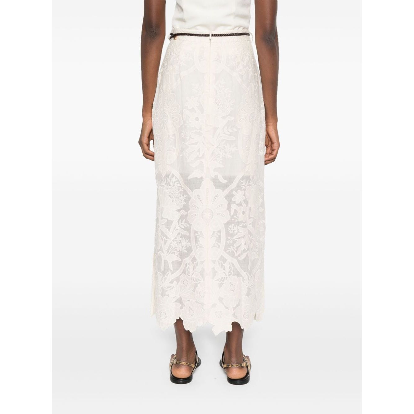 Zimmermann Skirts Beige