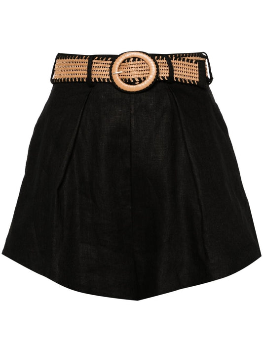 Zimmermann Shorts Black Short trousers Zimmermann