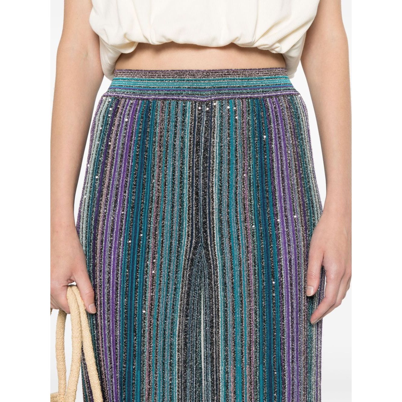 Missoni Trousers Clear Blue Trousers Missoni