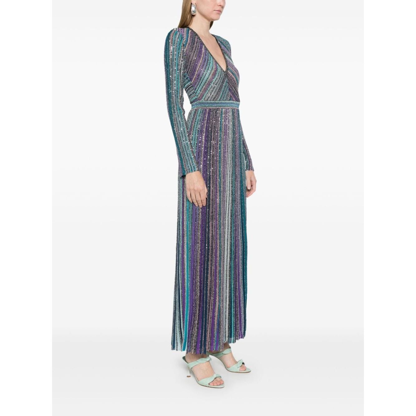 Missoni Dresses Clear Blue