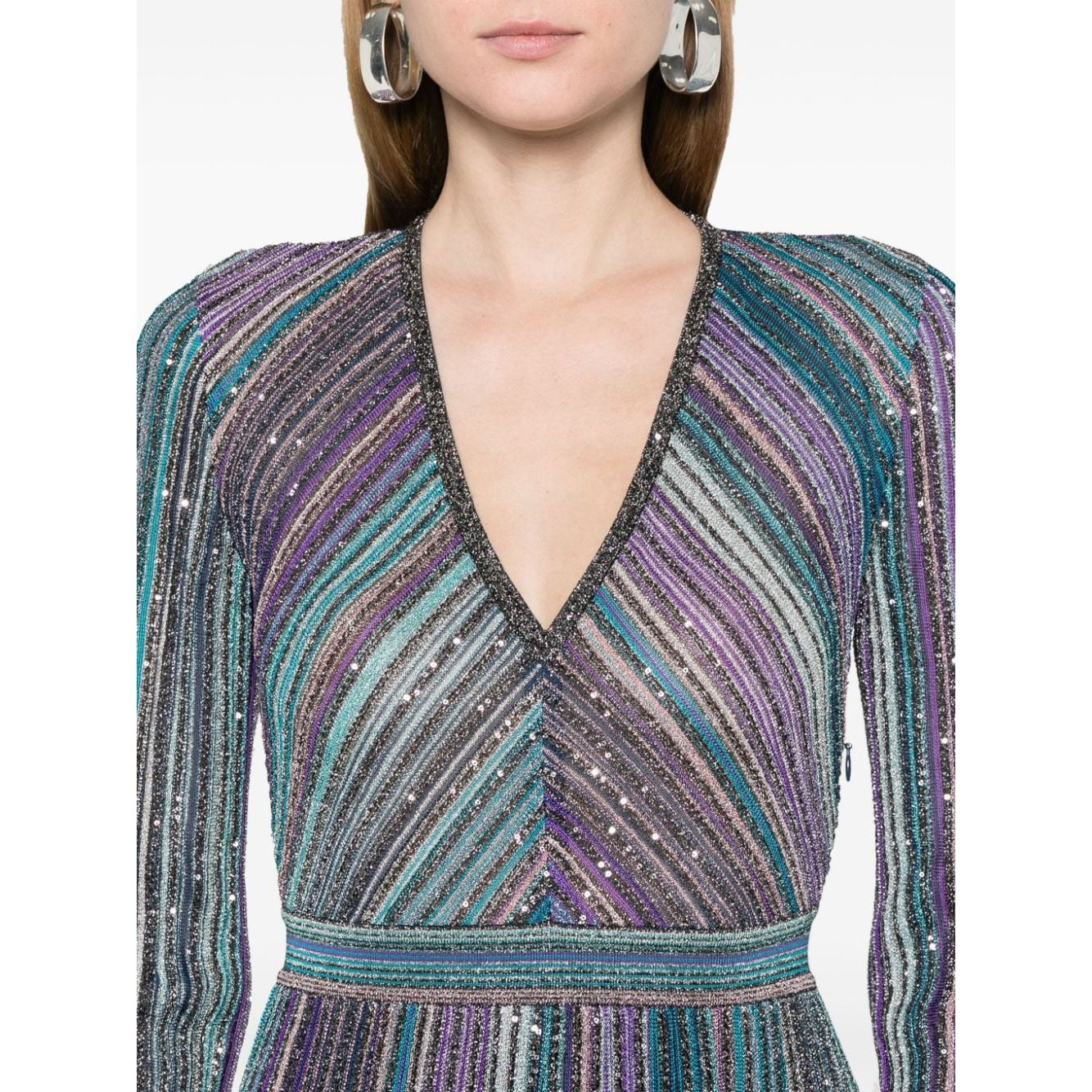 Missoni Dresses Clear Blue