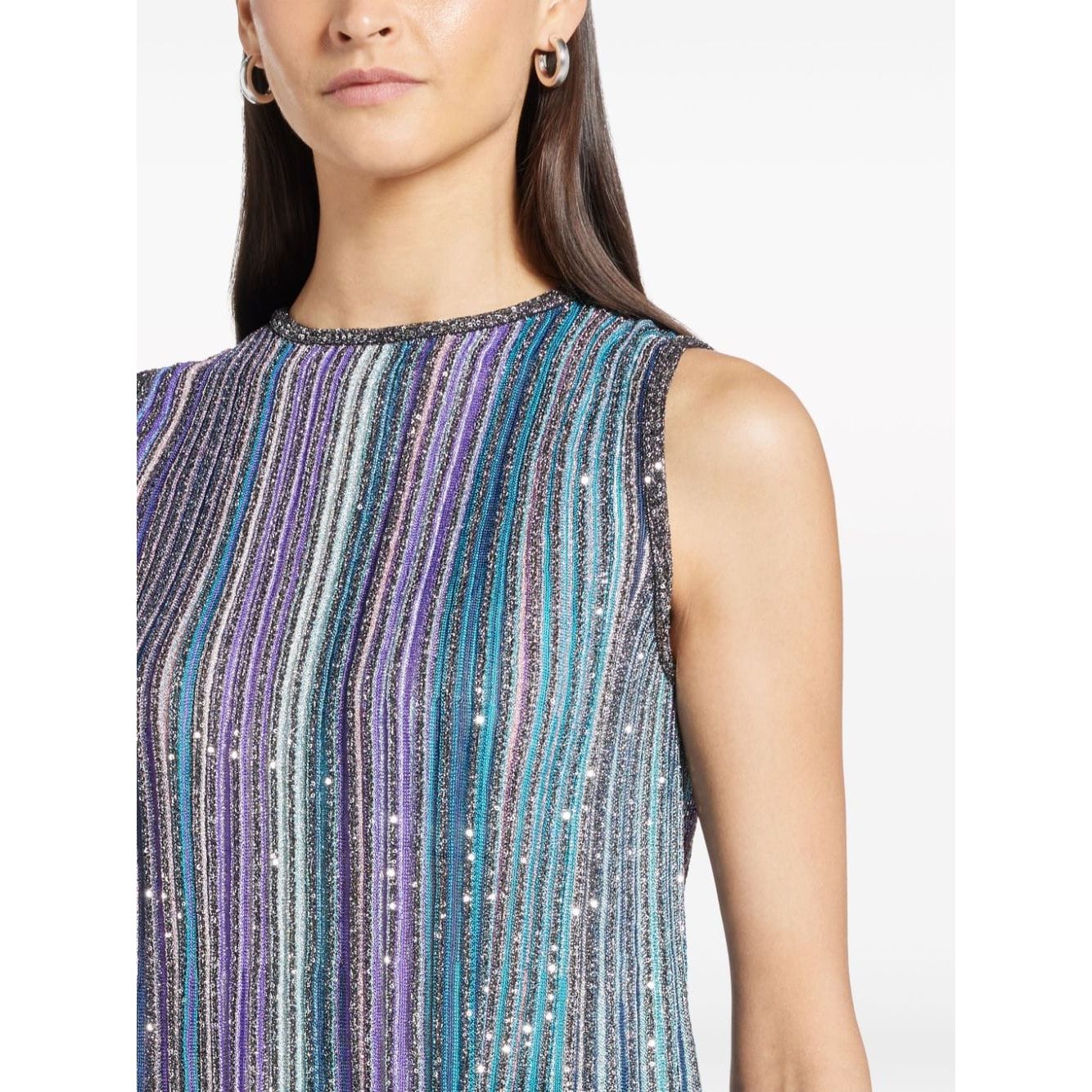 Missoni Top Clear Blue